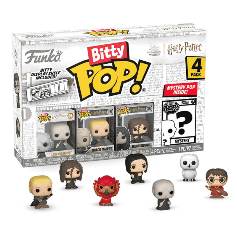 Bitty Pop! Movies: Harry Potter - Voldemort 4pk - دمية